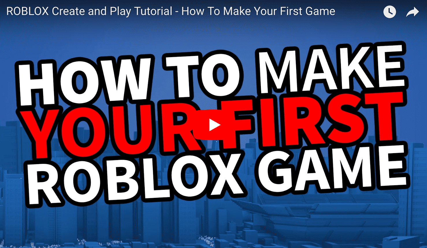 Roblox Game Creation Tutorial Video Slugwars